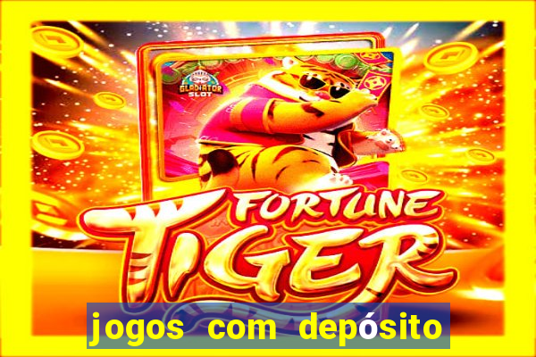 jogos com depósito de 50 centavos